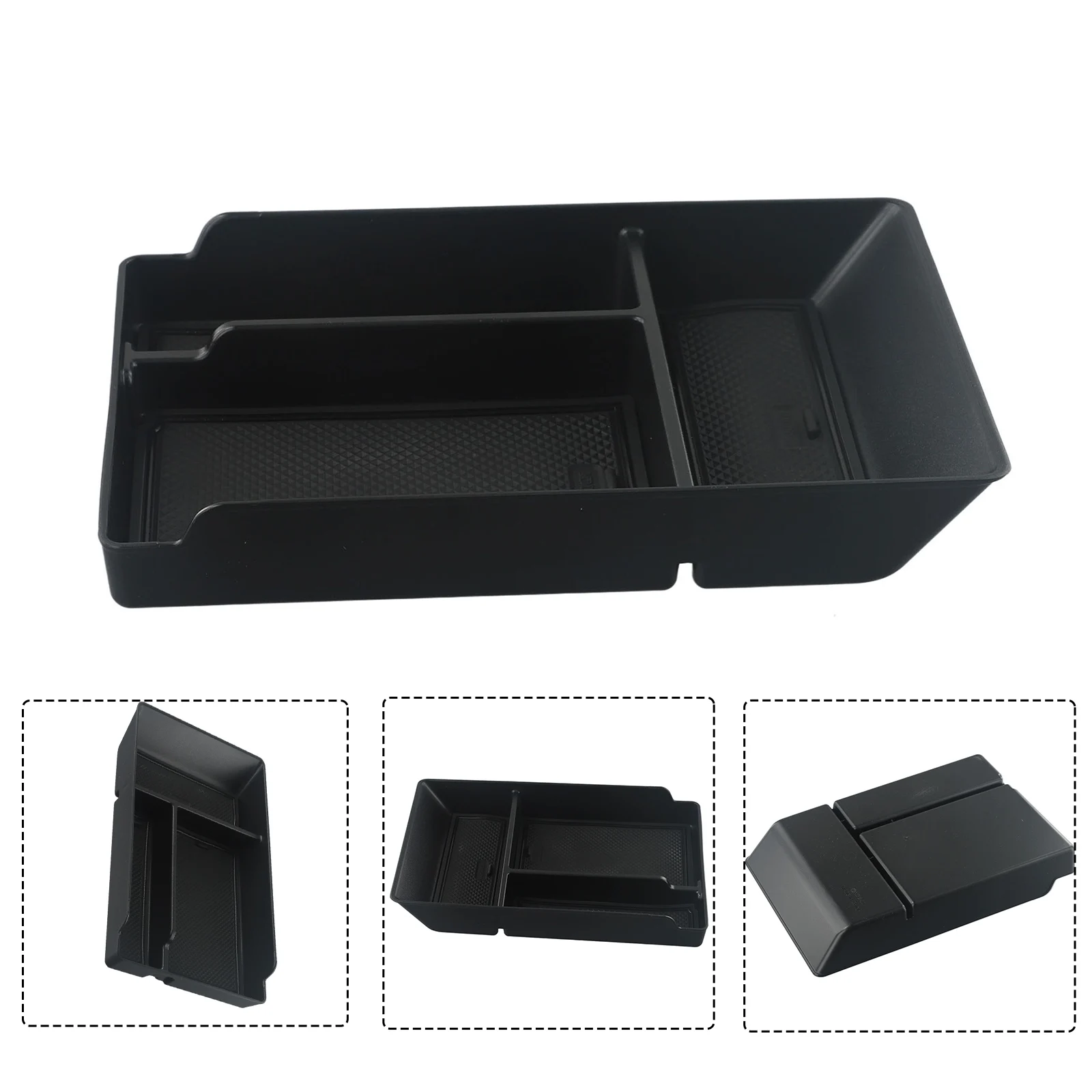 

Автомобильная коробка 1 шт. 2021 + ABS черные автомобильные аксессуары прочная деталь для замены практично в использовании новый стиль