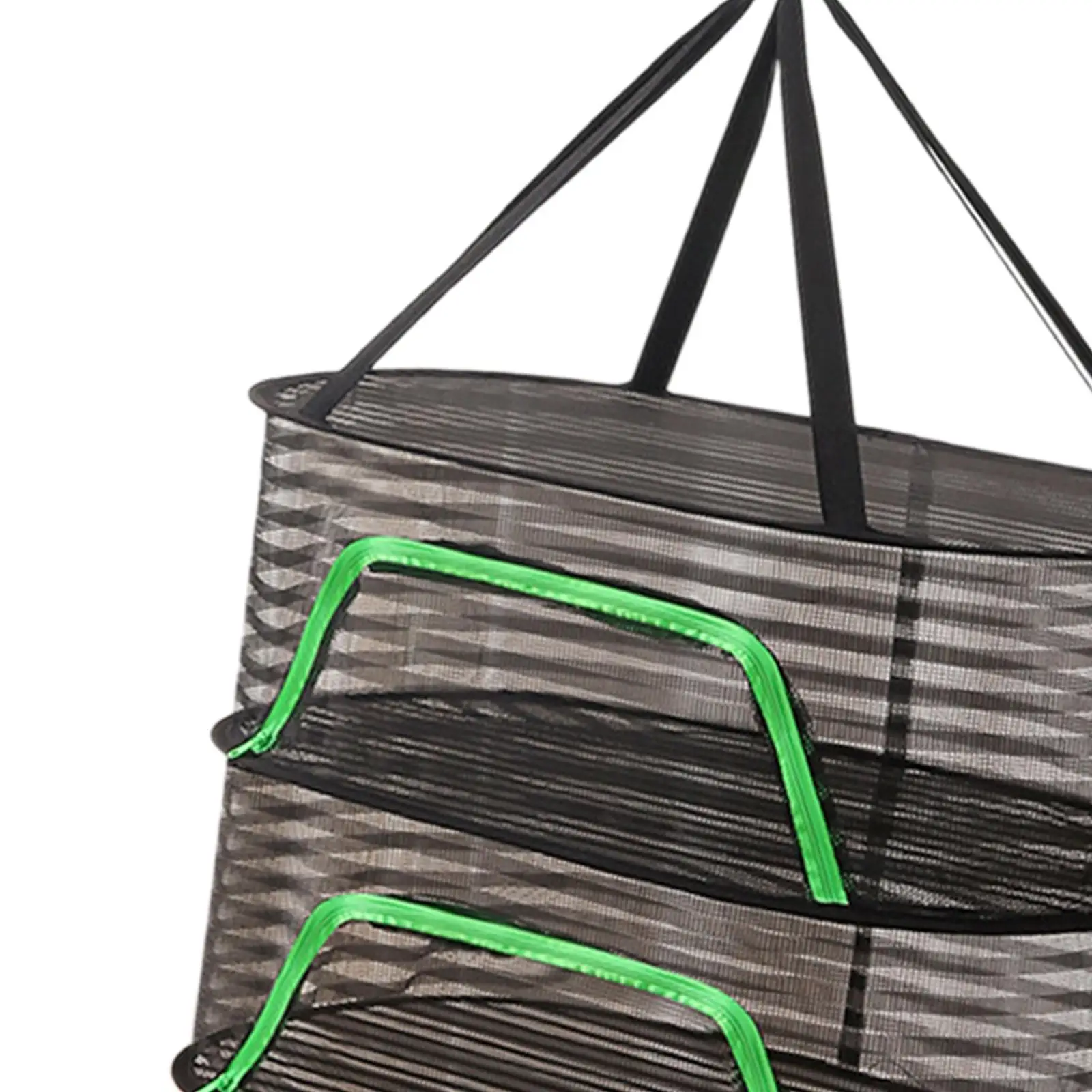 Garden Folding Drying Net Fish Drying Net Large Capacity with Hanging Hook Easy Carrying for Tea Fruits Dried Fish Tableware 5