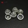 50Pcs/lot 10.7MM Very Small Mini Tiny 0.42Inch Mini Clear TRANS Red Blue Plastic Capsule Toys Round Ball Eggshell Container 1