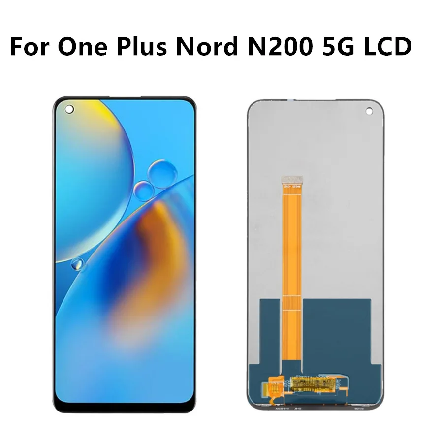 

6.49" For One Plus Nord N200 5G DE2118, DE2117 LCD Display Touch Screen Digitizer Assembly Replacemen