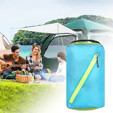 

Storage Pouch Zipper Design Anti-greasy Sturdy Travel Clothing Organizing Bag for Hiking