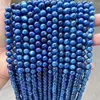 Wholesale 6 8 10mm Blue Kyanite Beads Round Loose Spacer Pick Size For Jewelry Making Diy Necklace Bracelet Accessory 15" Inch 2
