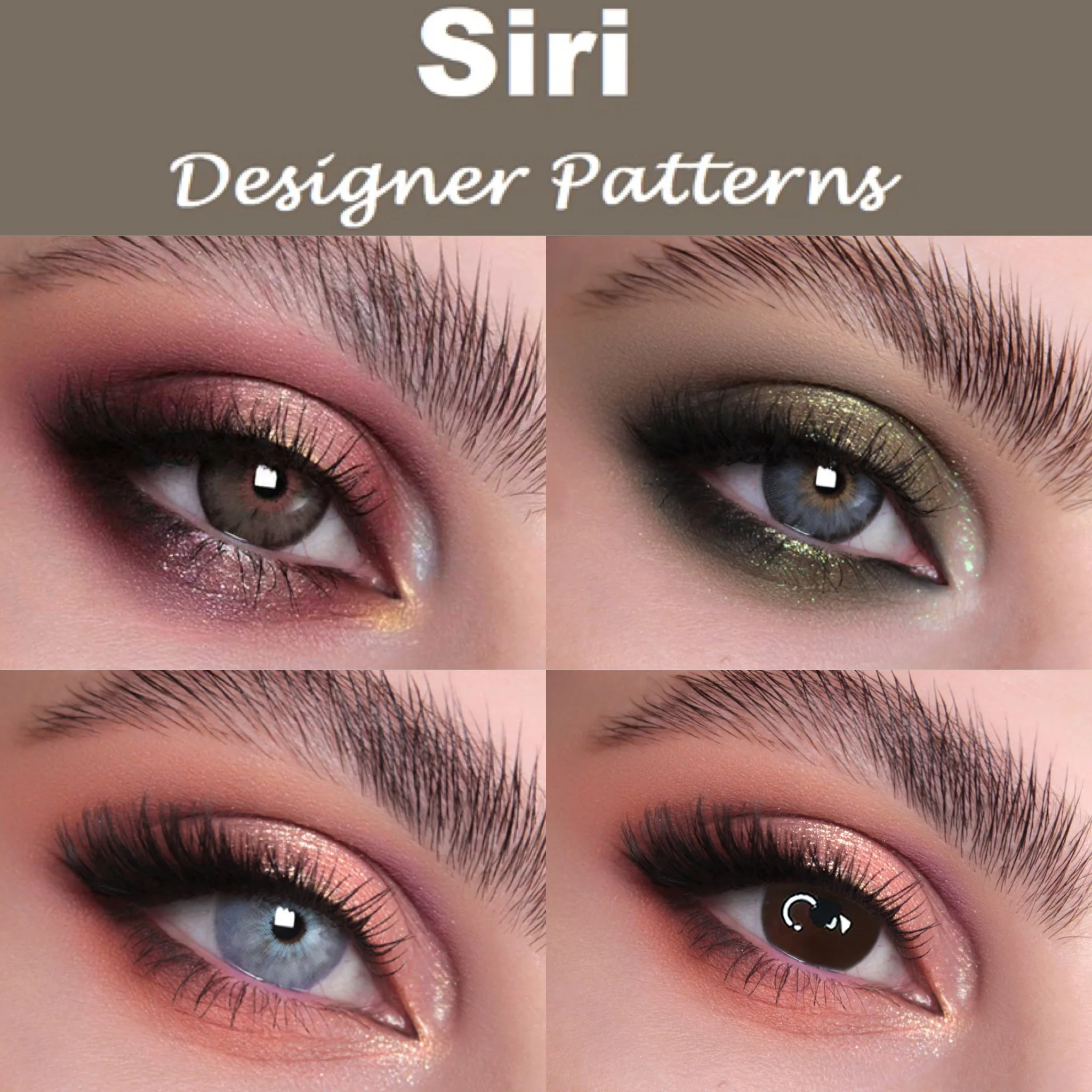 Lentes de contacto de colores marrones Visuashow Siri Pro para ojos, lentes  de colores con gemas naturales, lentes graduadas para maquillaje de fiesta  con grado - AliExpress, image size:2048x2048