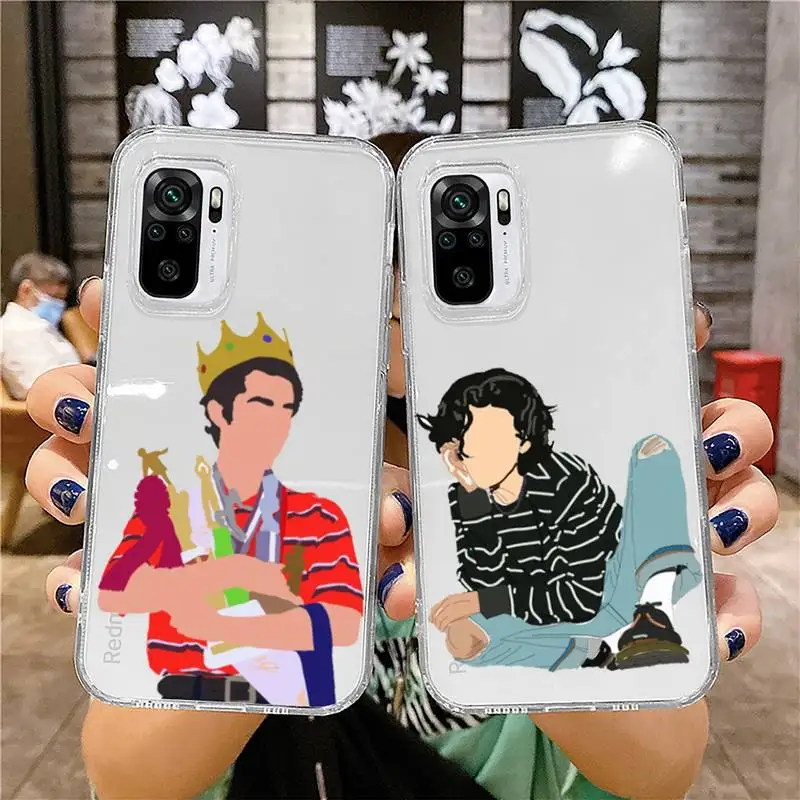 Conan Grey Famous Singer Phone Case Trasparente Per Xiaomi Redmi Note 12 11 7 8 9 10 E S I T X Note Ultra X3 Pro 5G 4G