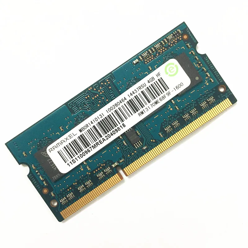Ramaxel 4gb Ram Ddr3 4gb Laptop 1600 RAMAXEL DDR3 RAMS 4GB 1Rx8