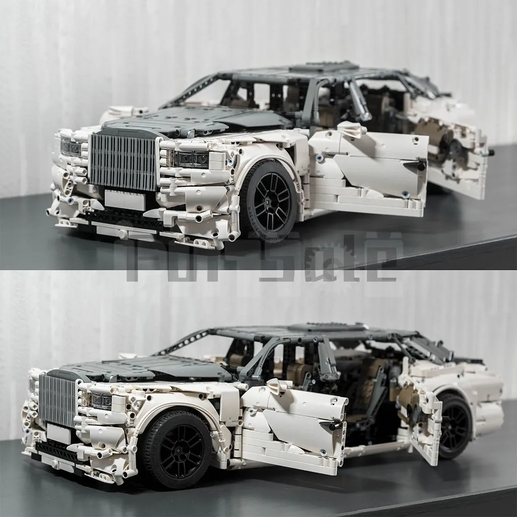 Rolls-Royce Phantom II ミニカー Moc-74084 Rolls-Royce Phantom VIII EWB by OleJka Building