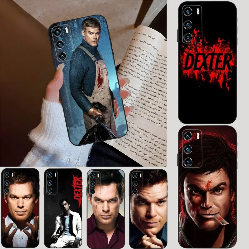 Tv Show Custodia Per Telefono Dexter Morgan Per Huawei P40Pro P30 P50 P20 P10 P9 Pro Plus P8 P7 Smart Z 2022 Nova 8 8I 8Pro 8Se Back Coque