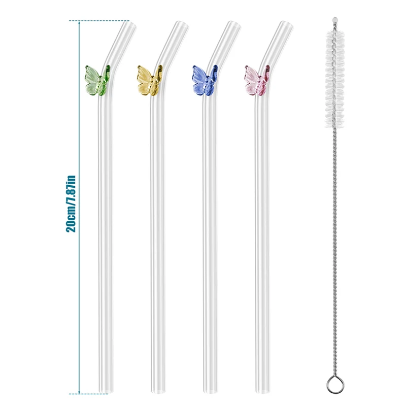 Heavy Duty Glass Drinking Straws by Sarahberry Glass :) – sarahberryglass