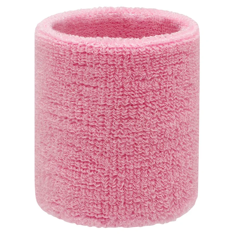 2 Pcs Towel Sports Wristbands Tennis Basketball Volleyball Fitness