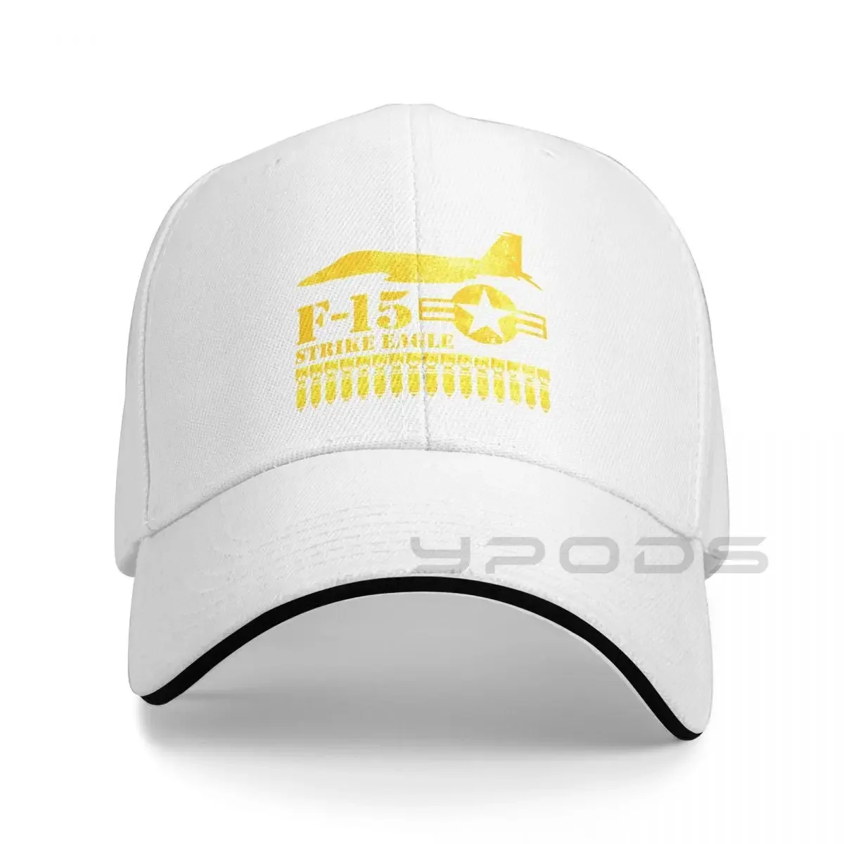 

2023 New F-15 Strike Eagle (distressed) Cap Baseball Cap Anime Hat Hats Baseball Cap Hat Girl Men's