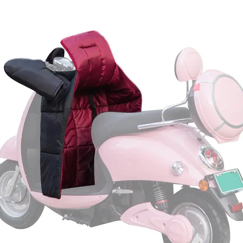 цена Motorcycle Leg Lap Apron Winter Cover With Handlebar Muffs Waterproof Universal Leg Protector Cover Bike Safety Part Accessories