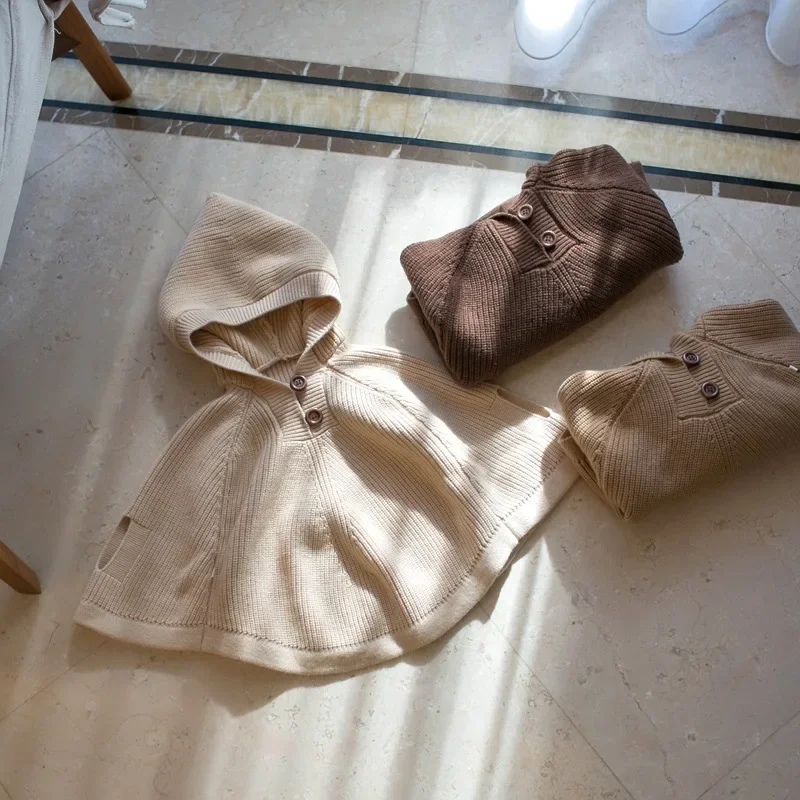 Kids Hooded Sweater Coat for Boys and Girls