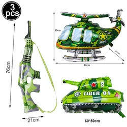 Military - Themed Camouflage Balloon Decorations for Boys' Birthday Party Supplies (Peach Blossom)