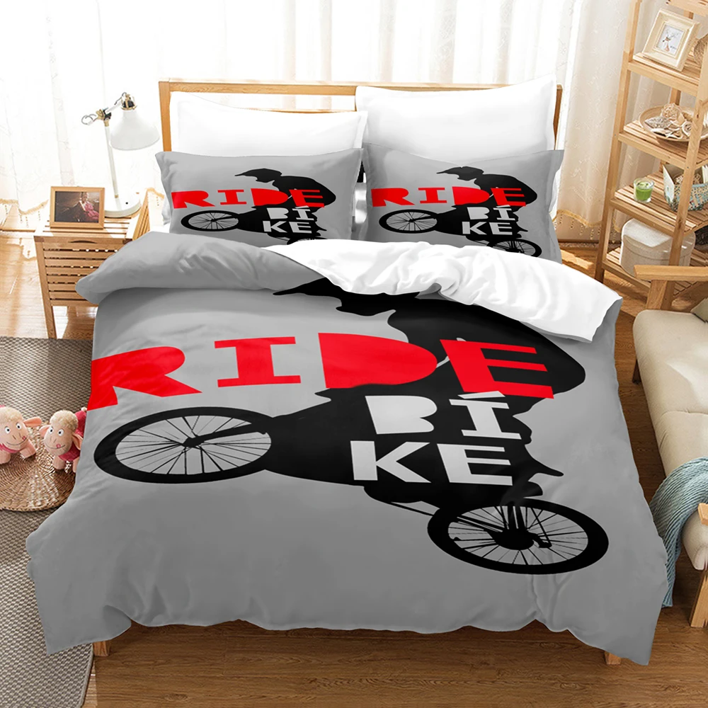 3d Bedding Set Nordic Duvet Cover 150x200 220x240 King Size Quilt Cover  Modern Motorcycle Print Bed Cover Pillowcase No Bedsheet - Duvet Cover -  AliExpress