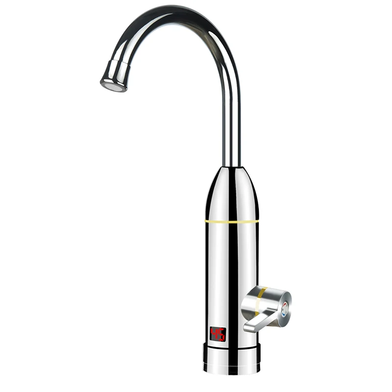 Instant Hot Water Tap Faucet Electric Water Heater Bathroom Kitchen Tankless Instant Hot Water Faucet 3000W 3S Fast heat temperature display instant hot water tap tankless electric faucet water instant hot faucet water heating for kitchen bathroom