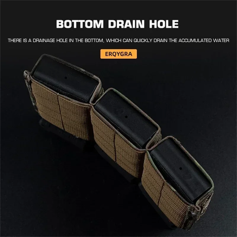 ERQYGRA Tactical FAST 5.56 Ʈ Ű Ŀġ  Ű Molle ý Ȧ ߿   ׼ 㸮 