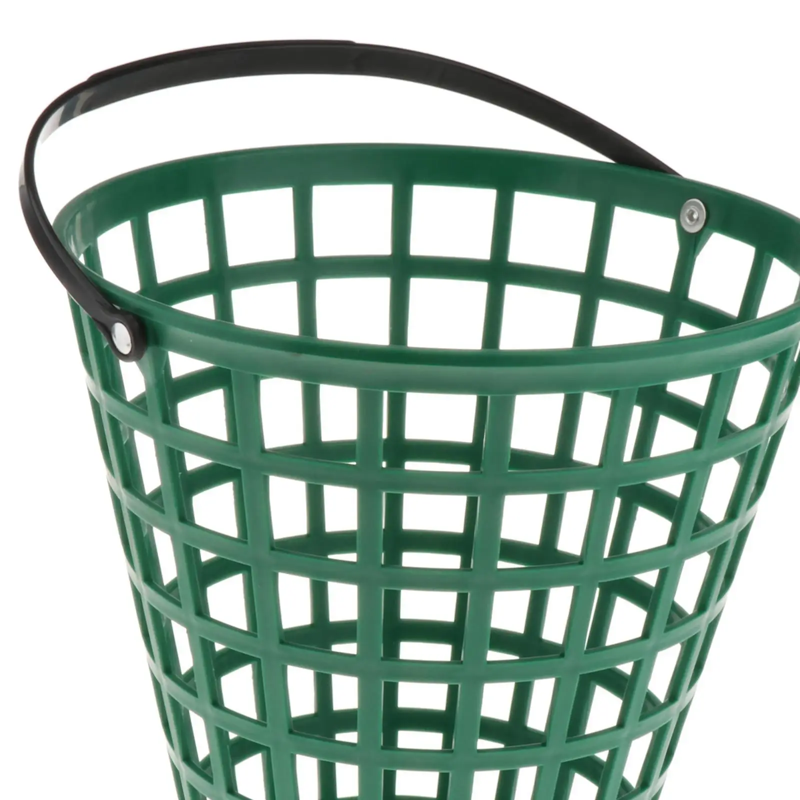 Unbreakable Golf Ball Basket Plastic Carrying Bucket Holder with Handle 5