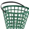 Unbreakable Golf Ball Basket Plastic Carrying Bucket Holder with Handle 5