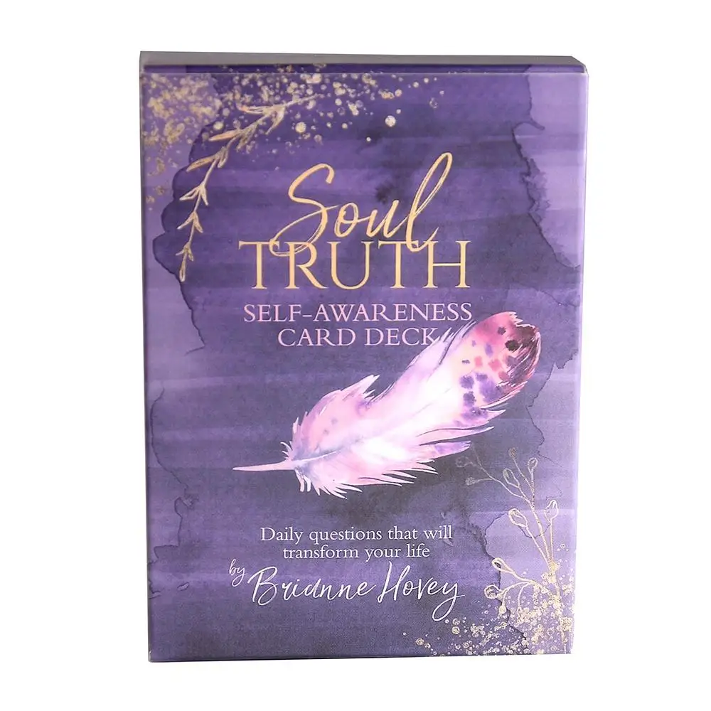 Soul Truth Self Awareness Card Deck New Tarot Cards for Beginners with Guidebook Card Game Board 4