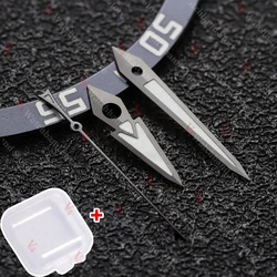 Luminous Green Watch Hands with Silver, Gold, and Rose Finishes - C3 Replacement Parts (Grey)
