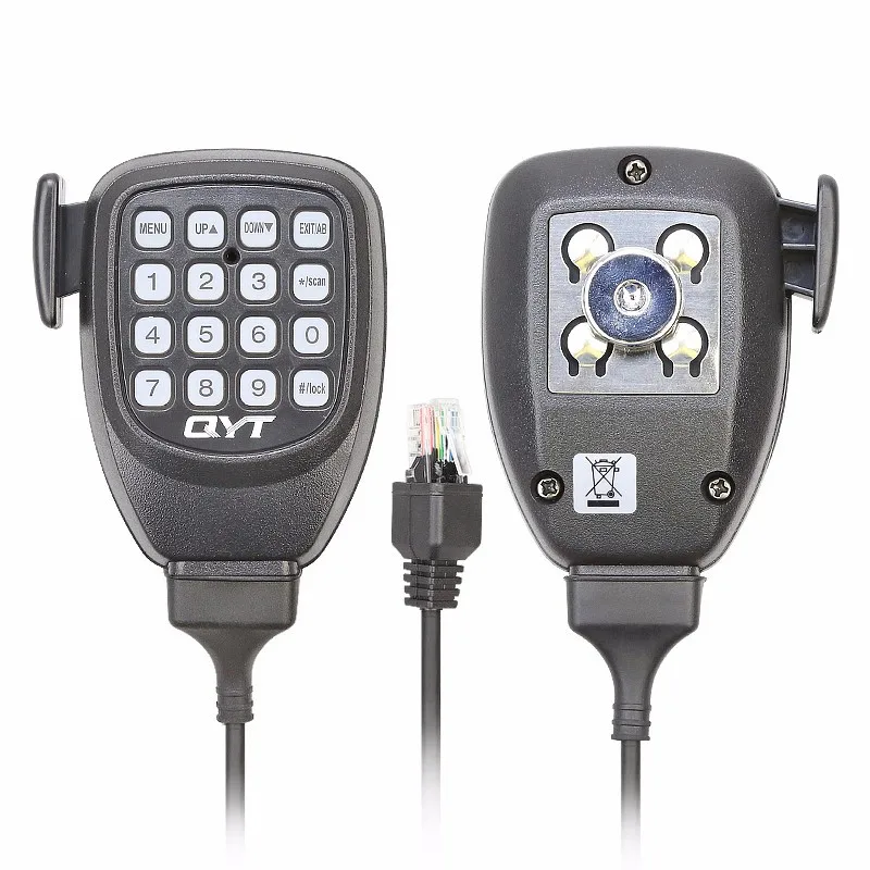 Original DTMF Speaker Microphone for QYT KT-8900D KT-8900 KT8900R KT-7900D Mini-9800 KT8900 Mobile Radio 2
