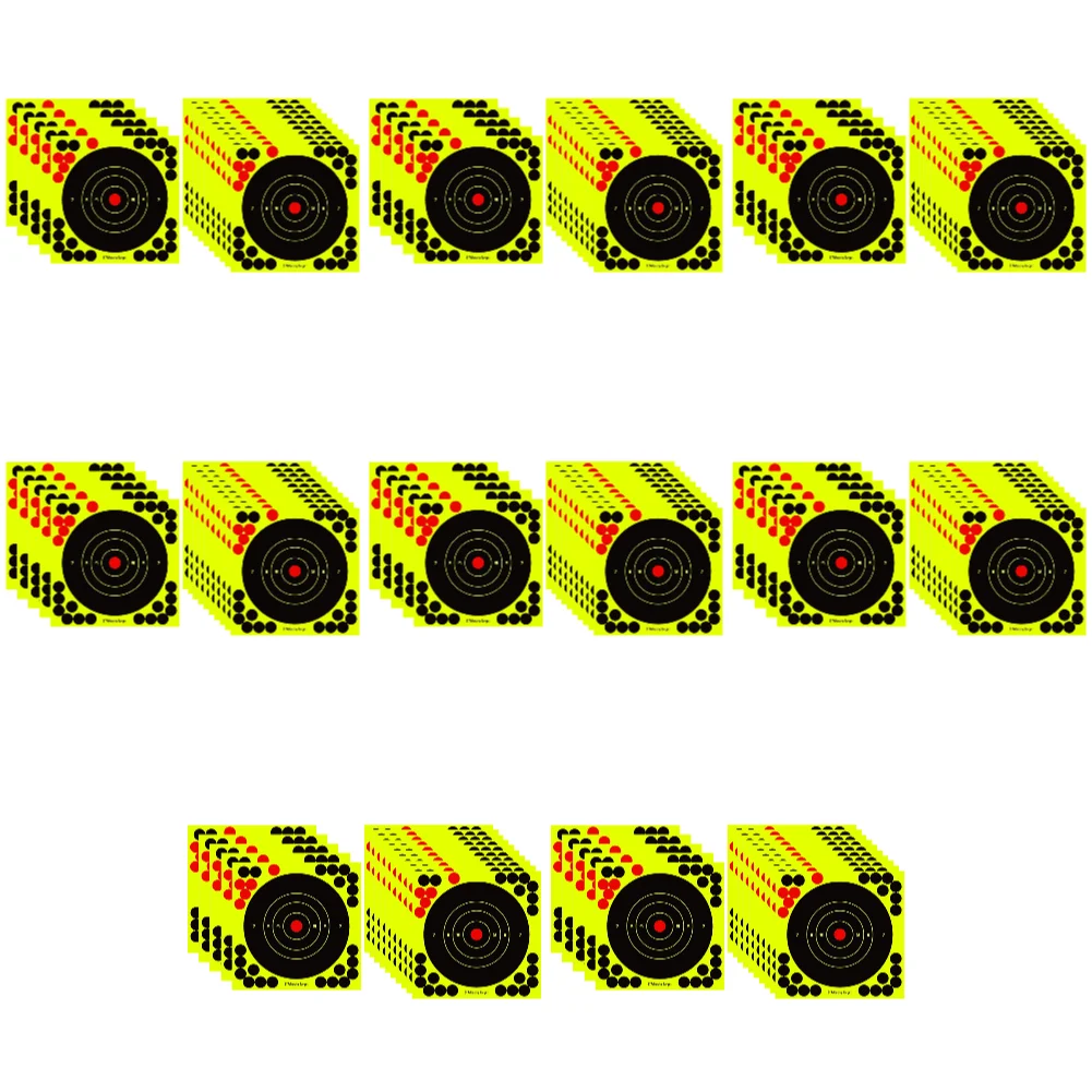 High Visibility Reactive Splatter Target Stickers