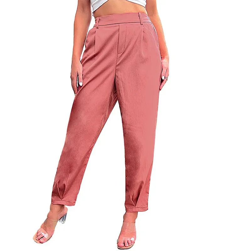 

2022 Vintage Trousers Autumn and Winter New Pants High Waist Harem Pants Office Women Fashion Casual Pants Streetwear 23302