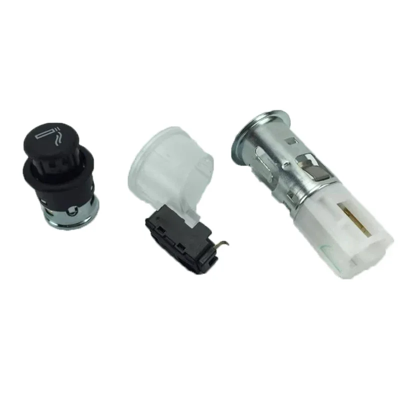 For VW Golf 7 Golf 7.5 MK7 MK7.5 Cigar Lighter LED Blue Light Cigarette lighter Head Cigarette Lighter Base Assembly