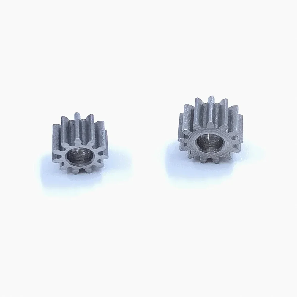 Motor Gear Transmission Gear 0.5 Modulus 11T/13T Teeth Steel Metal Gear