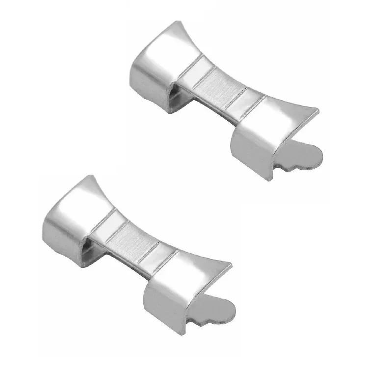 Metal Watch Strap Arc Elbow Connector - Premium Replacement Accessory (14mm to 24mm)
