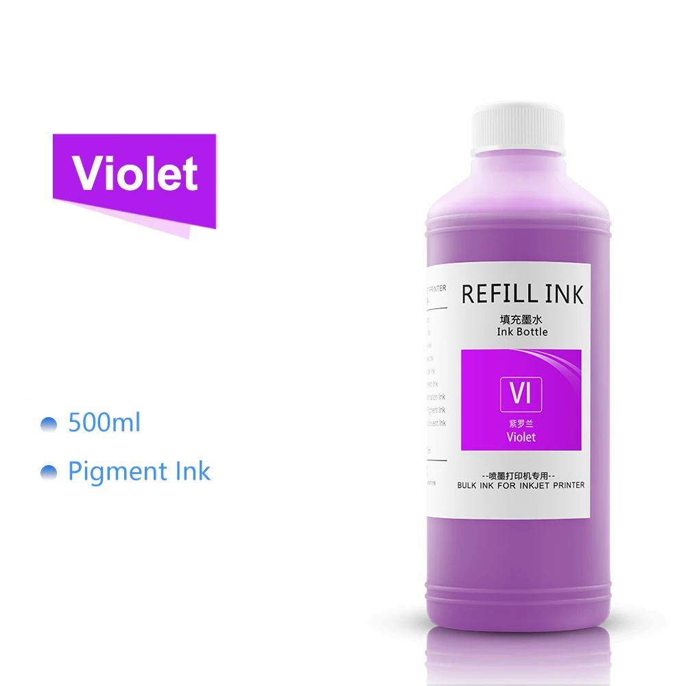 Фото 500 м/бутылка водонепроницаемый пигмент чернила для Epson SureColor P700 P703 P704 P706 708 P900 P903 P904 P906 P908, набор чернил для заправки принтера №3