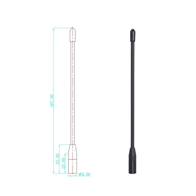 L93A-Meshtastic 915-928Mhz LORA 소프트 안테나 UAV 무선 모듈용 SMA Male 커넥터 그림 전송 데이터 전송