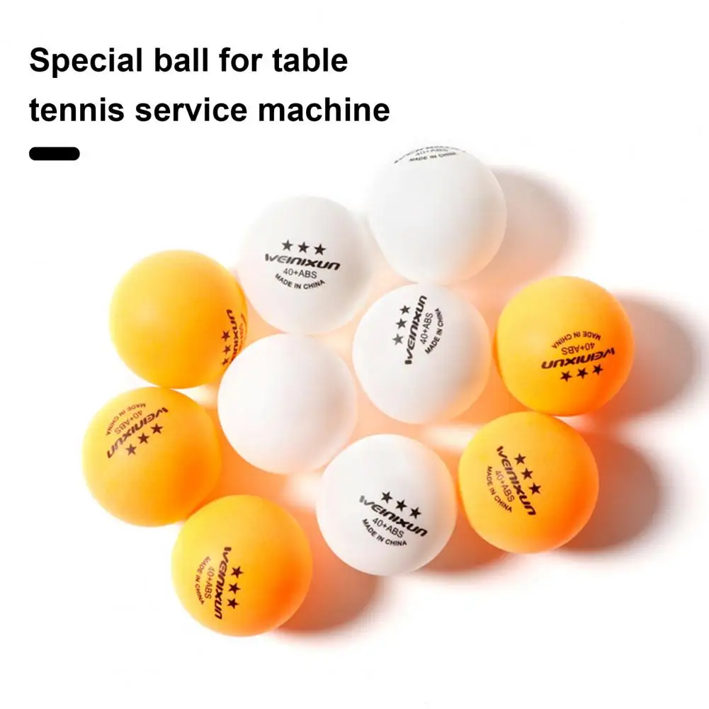 

Competition Standard Table Tennis Ball High-performance 3-star Table Tennis Balls Set for Indoor/outdoor Match Training 10pcs