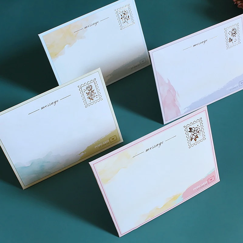 Romantic Flower Birthday Christmas Card 3D Pop-up Greeting Cards Set Postcard Party Wedding Decorations Creative Girl Gifts