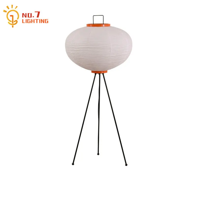 Japanese Minimalist Akari Noguchi Yong Table Lamp Bedroom Bedside Rice Paper Wabi-sabi Desk Lights Living Room Homestay Study 3