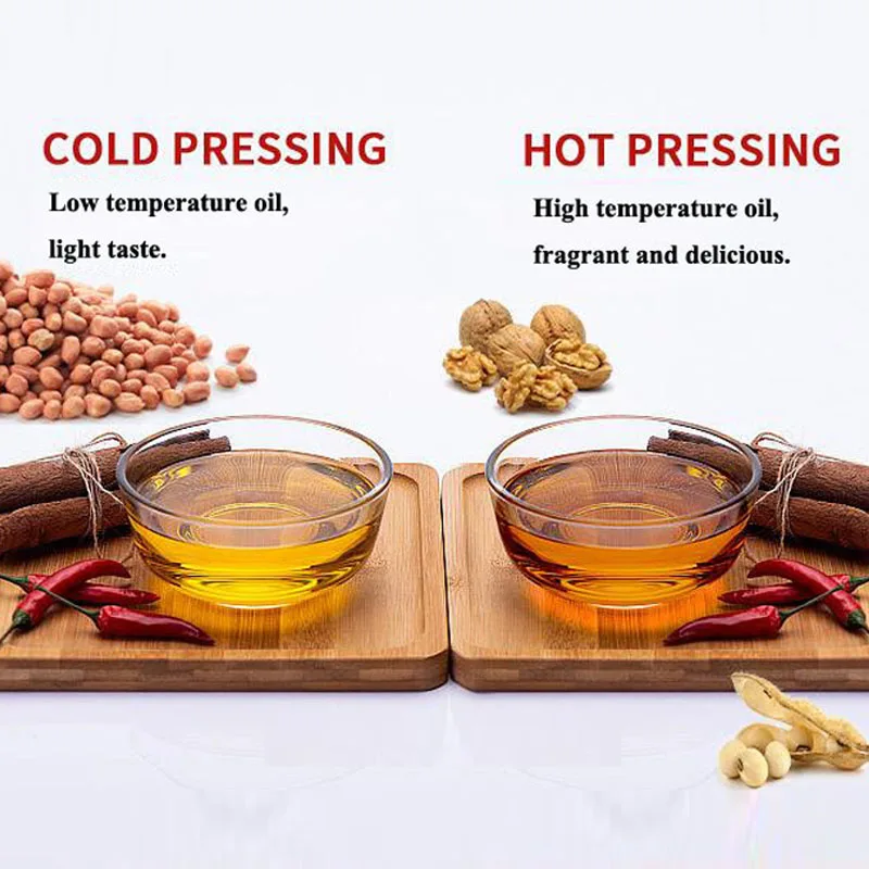 Home Use Electric Stainless Steel Oil Press Machine Small Vegetable Olive Oil Presser Machine Peanut Oil Press Machine 6