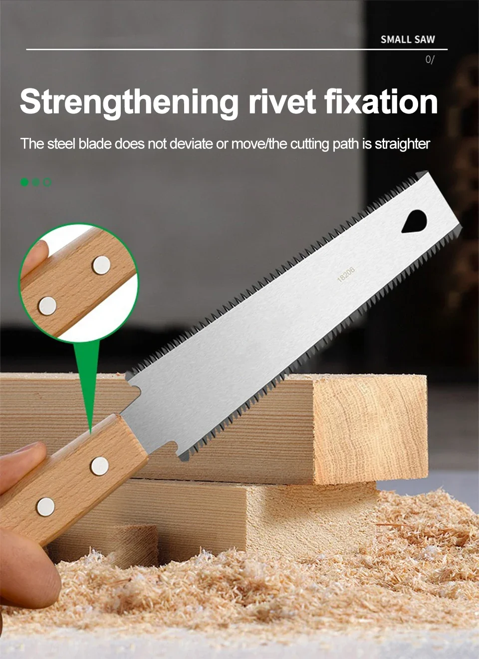 Japanese Hand Saw SK5 Steel for Woodworking