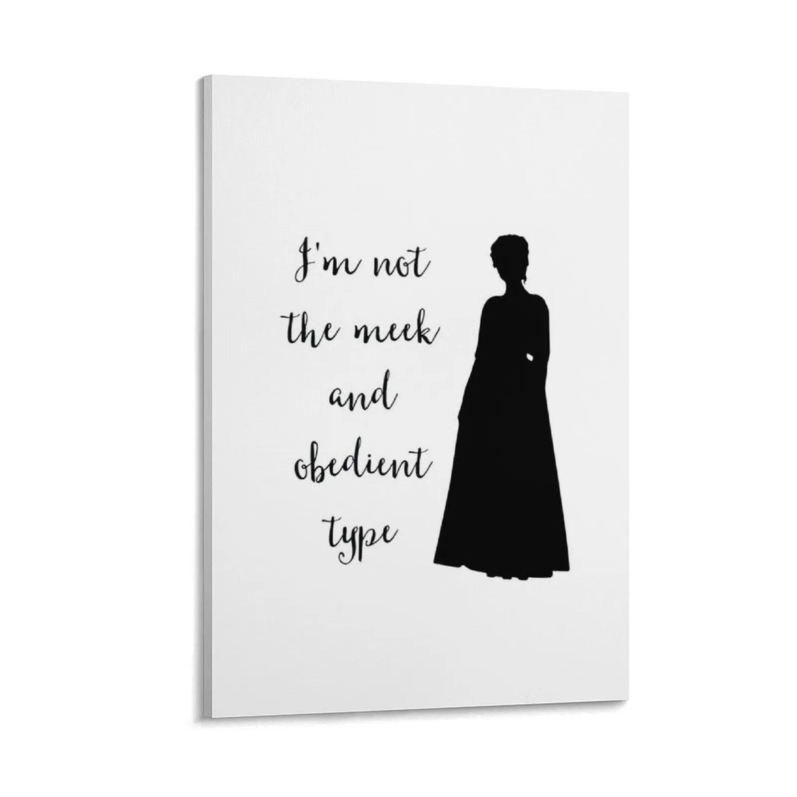 

Outlander Not the Meek and Obedient Type Canvas Painting Paintings interior paintings Decoration bedroom room decorations
