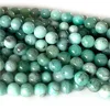 Veemake Natural Green Emerald Round Semi-precious Jewelry Stones Gemstones Beads 07910 5