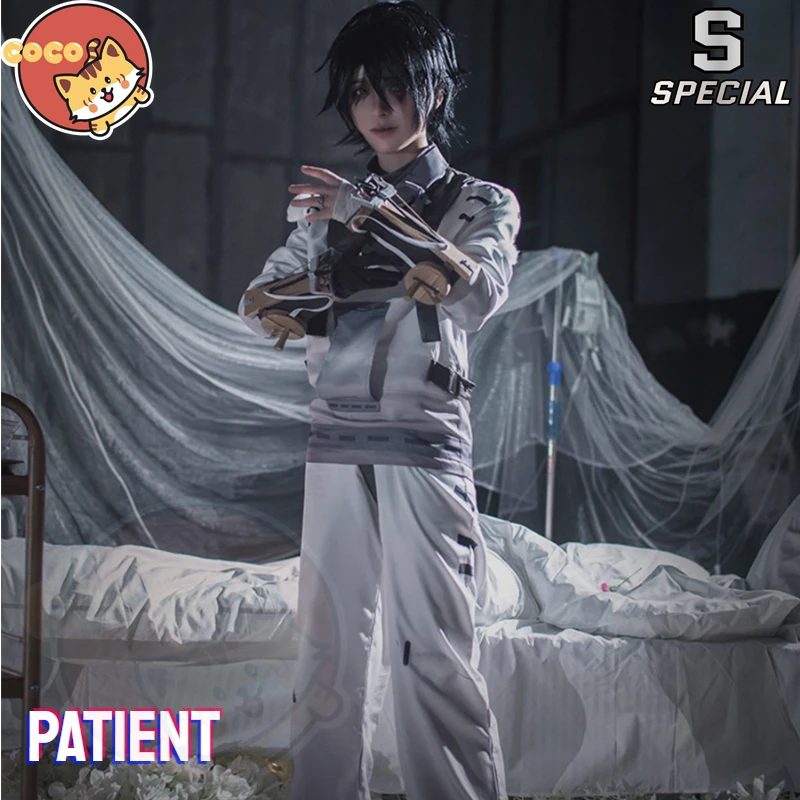 

CoCos-S Game Identity V Patient Cosplay Costume Game Cos Identity V Cosplay Patient Emil Costume and Cosplay Wig