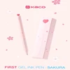 Kaco Sakura Gel Pens with 2 Refills, FIRST Cherry Blossom Neutral Pen Aesthetic Cute Stationery for Journaling Christmas Holiday 1