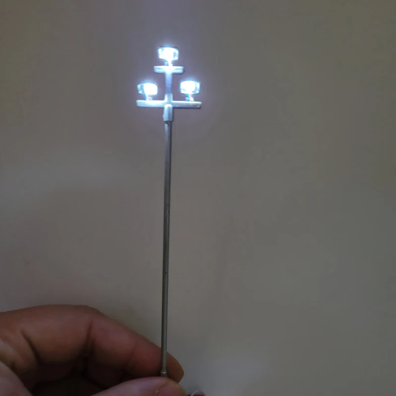 2pcs Ho Scale Model Lighting Tower Lights Model Lights 3v/12v Layout
