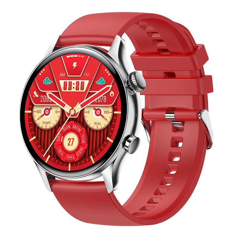 2022 New AMOLED Screen NFC Smart Watch Women Always display the time Bluetooth Call IP68 Waterproof Smartwatch For Huawei Xiaomi 
