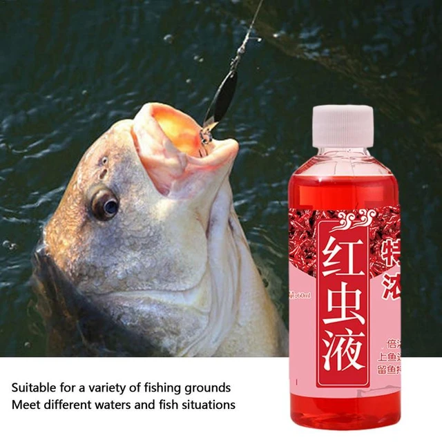 Red Worm Liquid Blood Worm Scent Spray Flavor Additive Strong Fishing Lures  Additive Bait For Silver Carp Freshwater Sea Grass - AliExpress