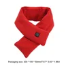 Electric Heated Scarf USB Charging Neck Heating Pad Cold-Proof Thermal Neck Wrap Warmer Washable for Outdoor Camping Hiking 6