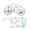 6Pcs/set Reusable Bamboo Nursing Pad Kit Super Absorbent Breast Milk Protections Mat with Portable Diaper Storage Bag 2