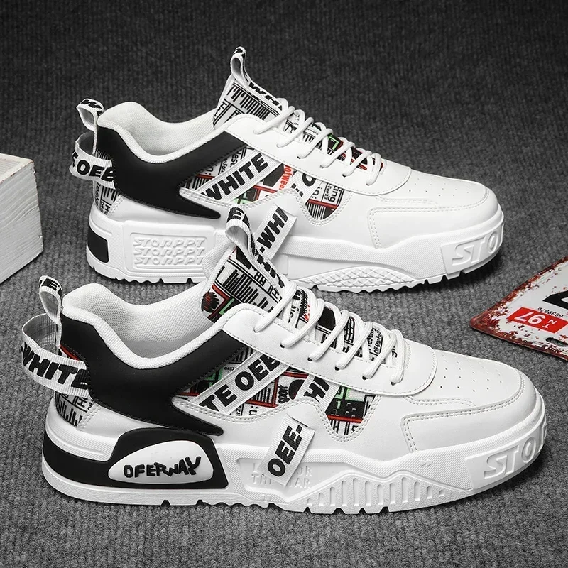 Neue Skateboard Herren Schuhe Sommer Turnschuhe Leder Casual Fashion Outdoor Laufen Sport Wandern Tennis Plattform Designer Luxus