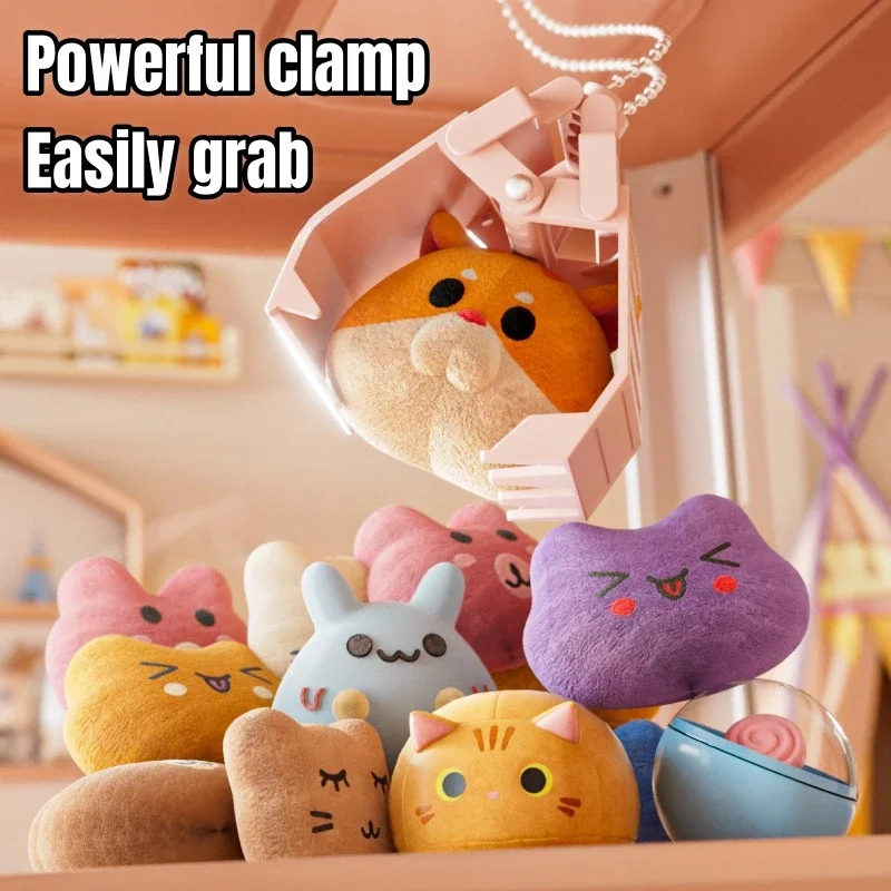 Children Mini Claw Arcade Crane Toys Coin Operated Play Game Prizes Gashapon Candy Plush Doll Vending Machine Kids Birthday Gift 3