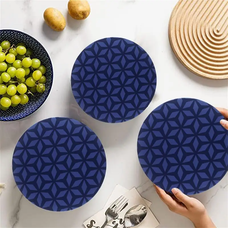 Bowl Covers Set Elastic Food Storage Covers 3 Reusable Fabric Bowl Lids For Food Storage Container Kitchen Supplies food cover kitchen utensils kitchen supplies fresh keeping cover preservation cover bowl cover