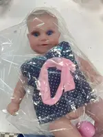 19Inch Already Finished Reborn Baby Doll Maddie Smile Girl Handmade 3D Skin Visible Veins Art Collection Doll Toy Figure Gift 5